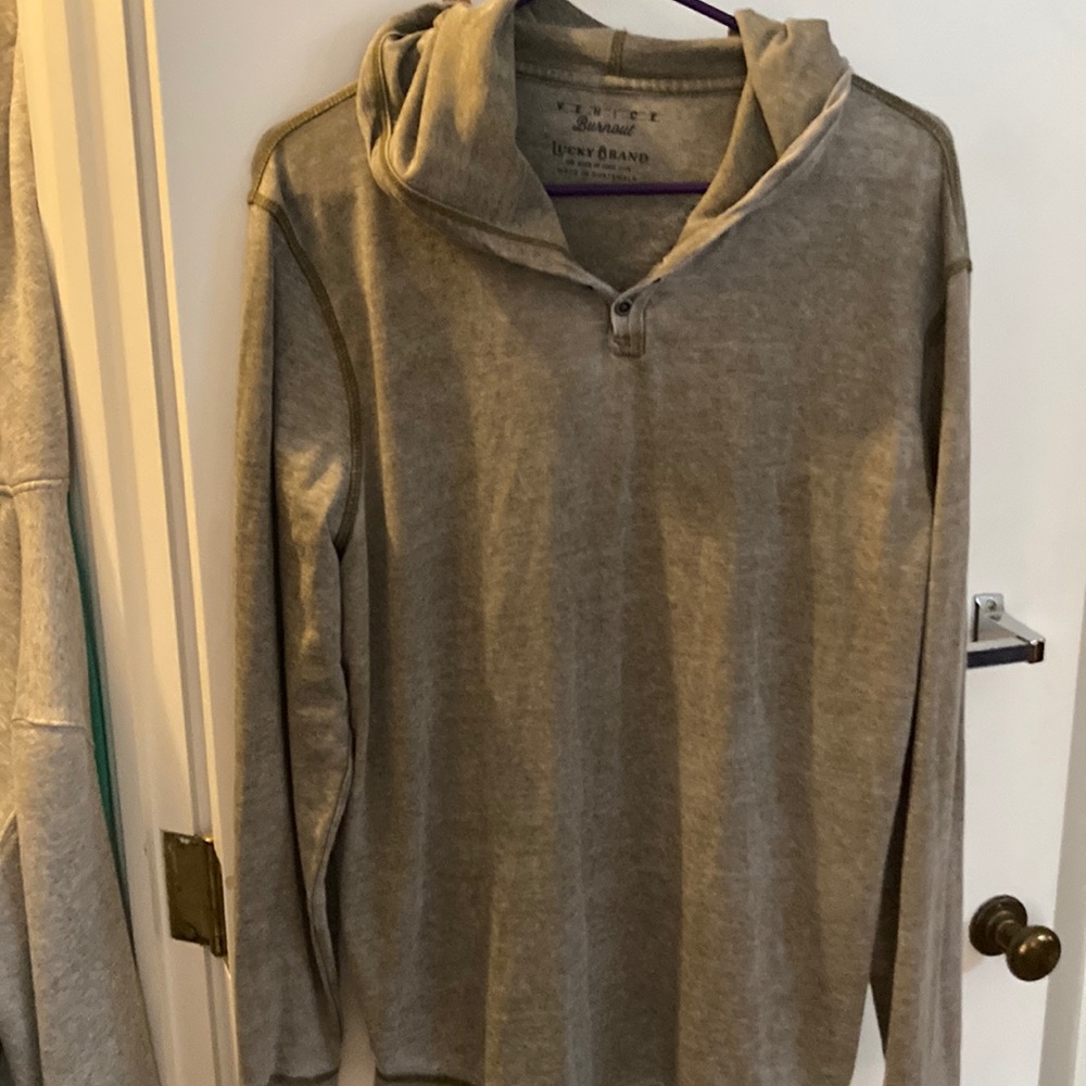 Lucky Brand Venice Burnout Hoodie